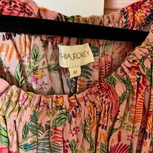 Cynthia Rowley Floral Blouse - Pink